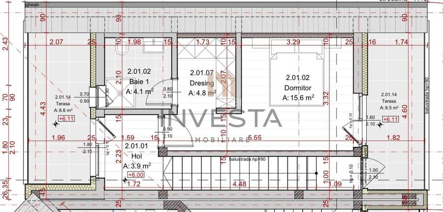 Duplex cu teren de 235 mp zona Baza Sportiva Gheorgheni. - 4