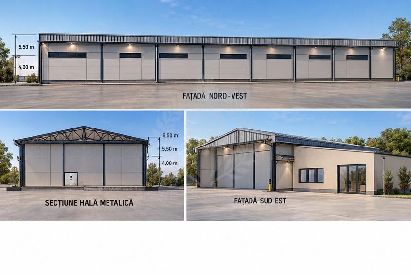 Hală industrială Ploiești // 5.300 mp //POSIBILITATE PLATĂ ÎN RATE