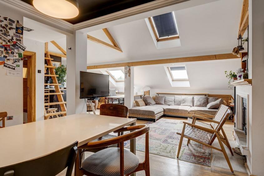 Dorobanti | Floreasca | Loft cu 4 camere in vila cu stil interbelic