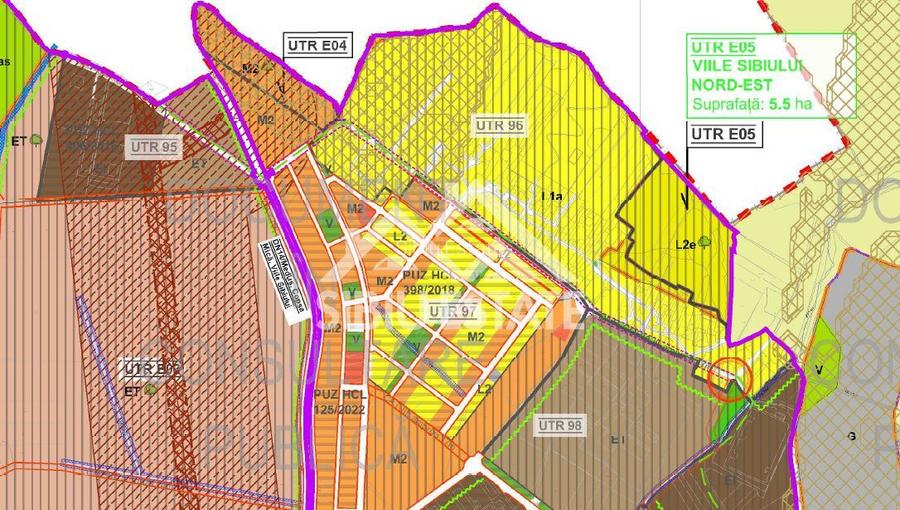 Teren intravilan Sibiu zona Viile Sibiului zona Mixta - 5