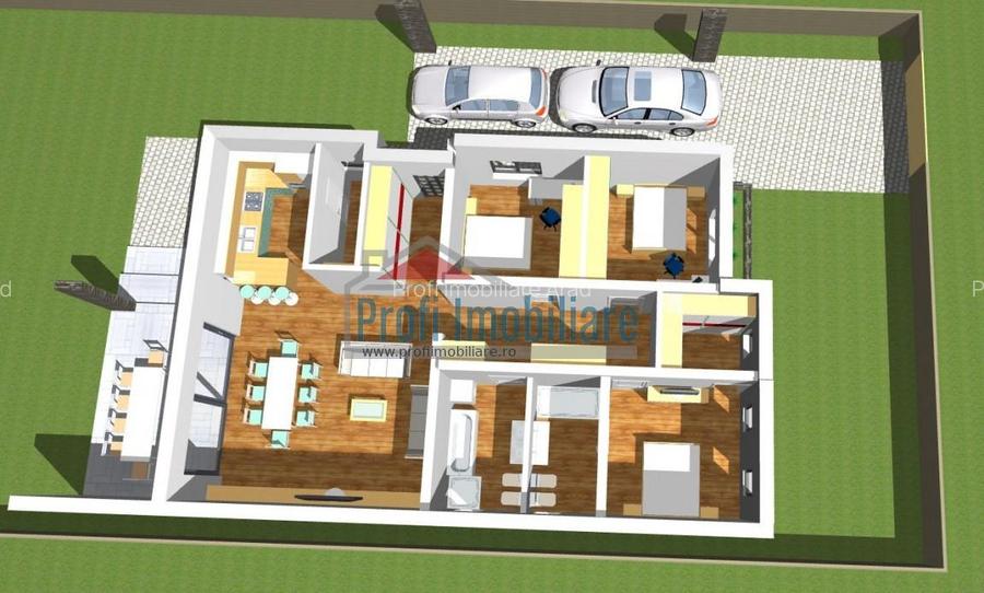 Teren 540mp Zimand Cuz, Proiect casa Parter 10 min. de zona Podgoria- Arad - 16
