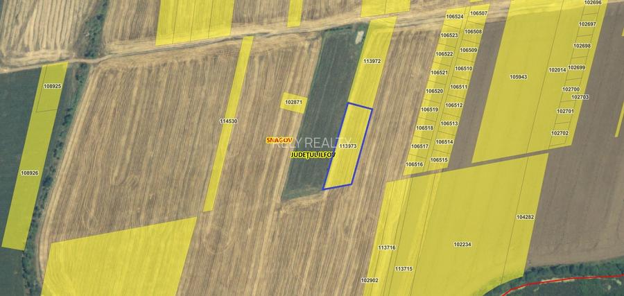 Teren intravilan Snagov / Tancabesti / 3.293 mp / D: 36.57 m / comision 0% - 4