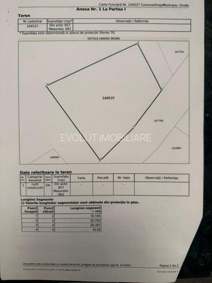 Ovidiu - Teren de Vanzare - 2