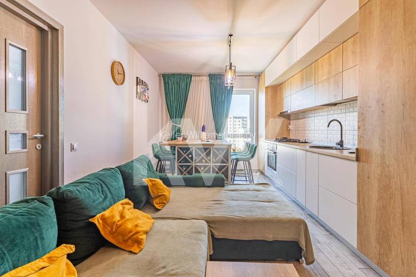 Studio modern, bloc cu lift, AC, parcare privata inclusa in pret! - 2