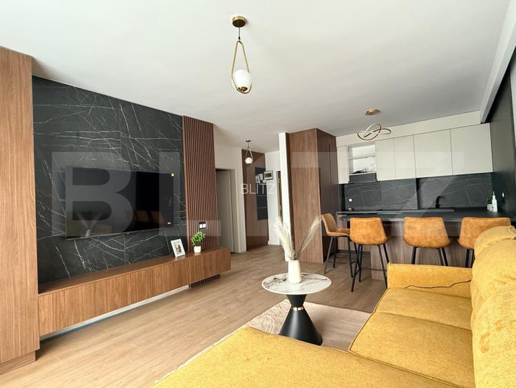 Apartament lux 2 camere, 49 mp, terasa 10 mp, etaj intermediar, garaj, Eroilor - 9