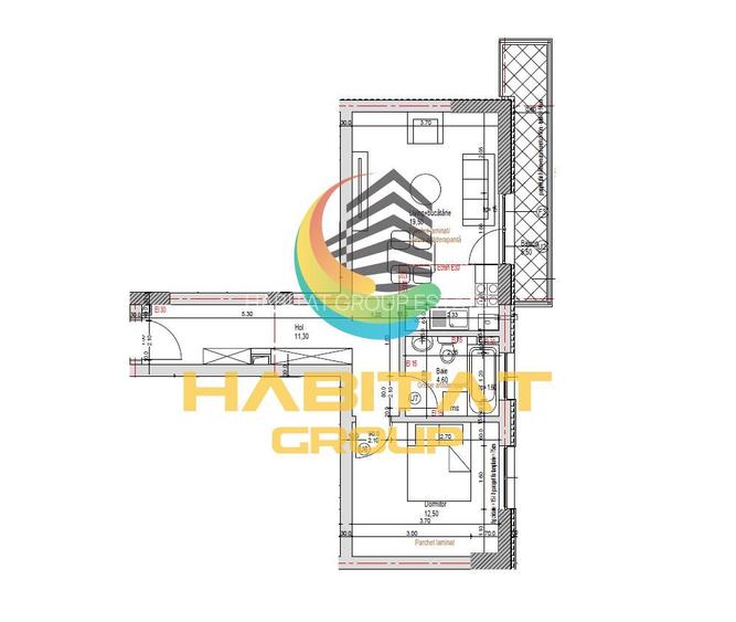 Apartament 2 Camere Sector 4 Grand Arena 53.4Mp - 2