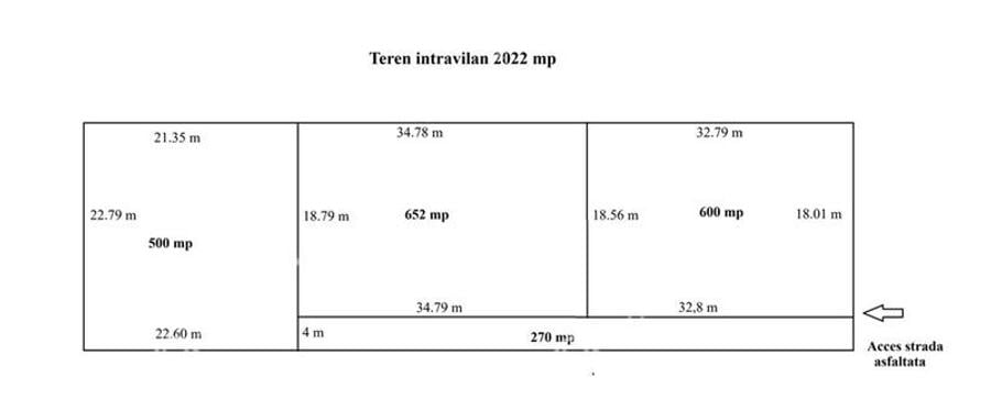 Teren intravilan 2022 mp parcelat cu Puz si utilitati in Cisnadie - 2