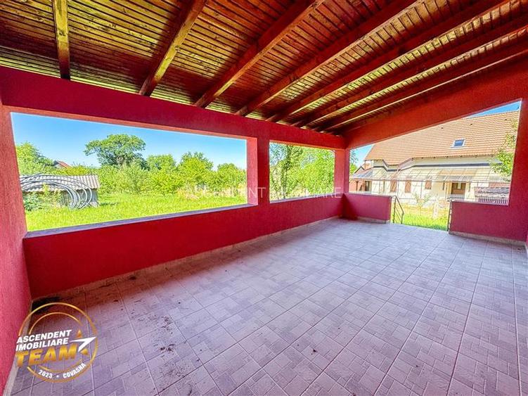 FILM! Casa noua,Covasna,cu fotovoltaic, garaj,curte,2 terase,langa partie,viitor - 26