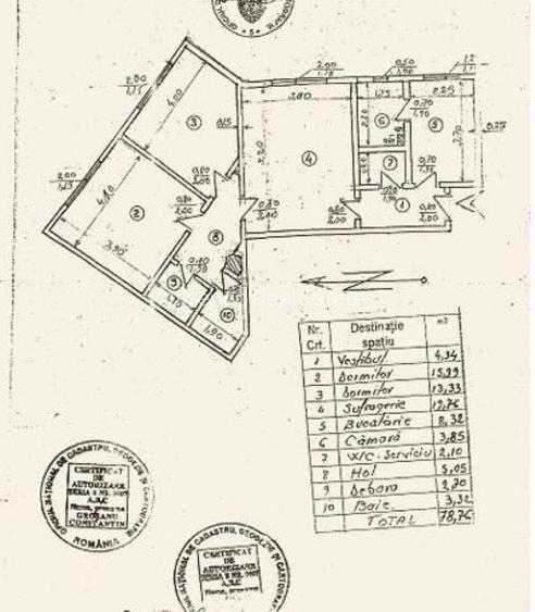 Apartament 3 camere Drumul Sarii | Constantin Marinescu | centrala proprie - 11