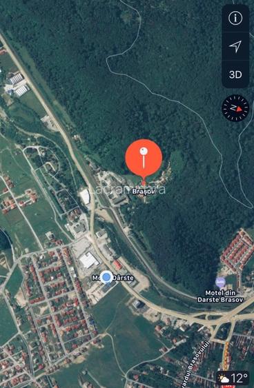 Teren intravilan de vânzare 800mp Darste Brașov  - 4