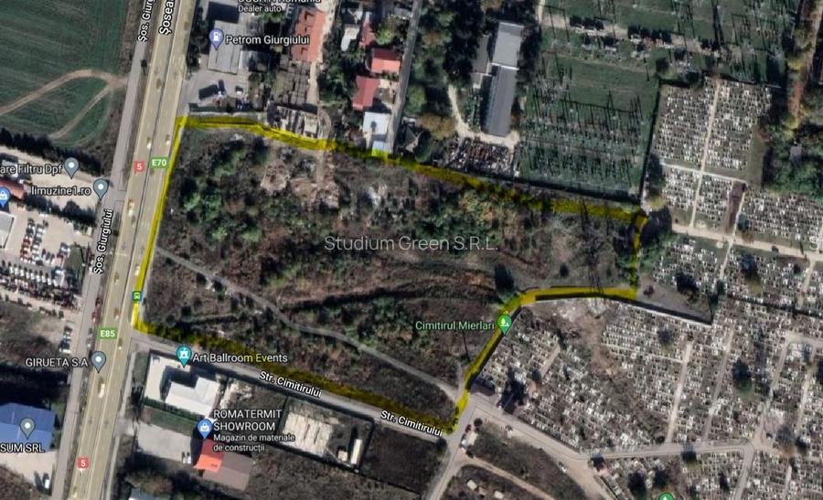Proprietar vând teren de 23.200 mp în Jilava/Mierlari/ Giurgiului - 2