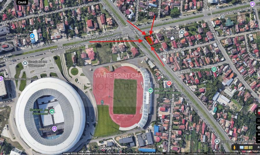Teren 500 mp , colț stradal, vizibilitate maximă, lângă stadion – Craiova - 3