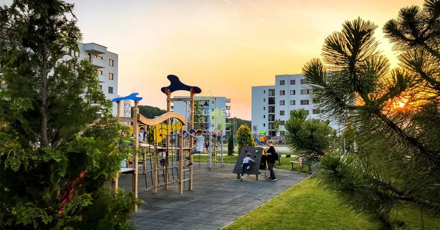 Greenfield, Apt. LUX 4 camere, mobilat, utilat, 2 locuri de parcare, - 2
