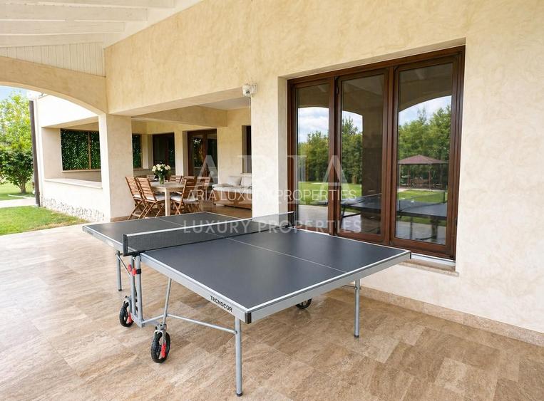 SNAGOV VILA | 36m DESCHIDERE LA LAC | PONTON 250mp | JACUZZI | SPA | BOWLING - 23