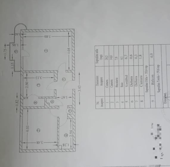 Apartament 2 , decomandat, vecinatate parcul circului