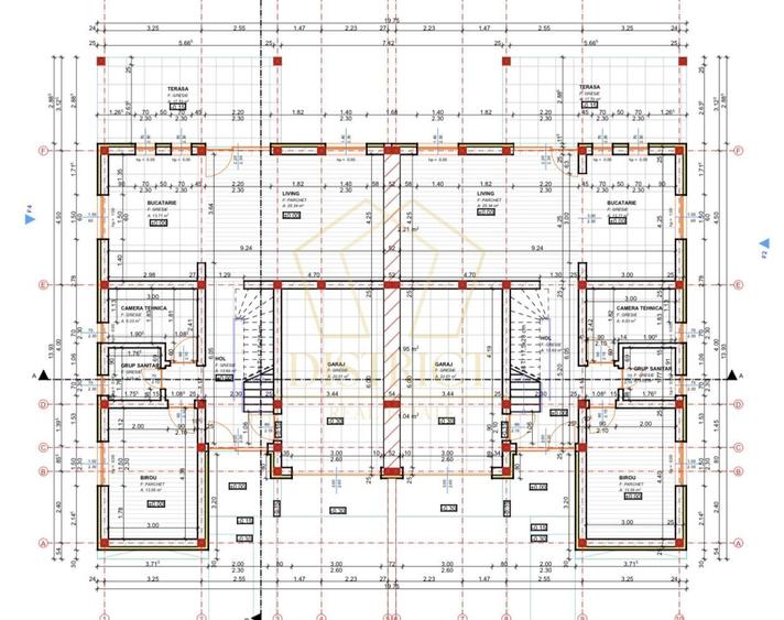 Com 0 | Duplex superb cu 5 camere despartit prin garaj | Dumbravita