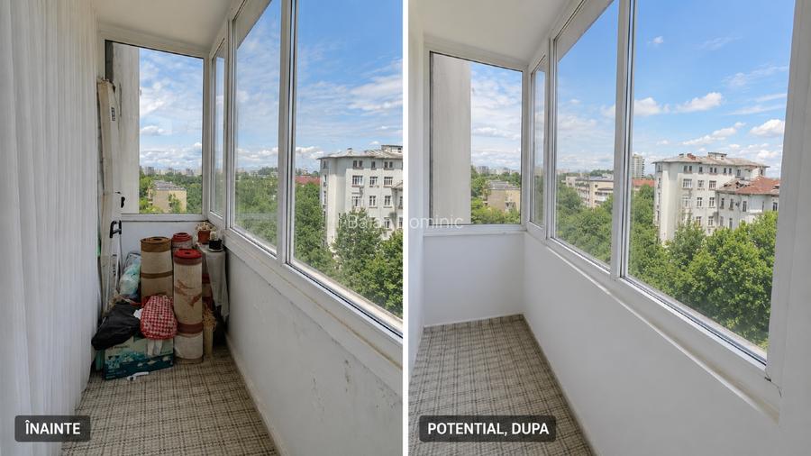 Apartament 3 camere – Șoseaua Ștefan cel Mare – etaj 6/7 – 2 balcoane – luminos - 11