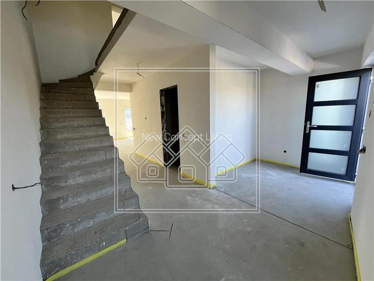 Casa de vanzare in Sibiu - 4 camere - 3 bai - teren 600 mp - 14