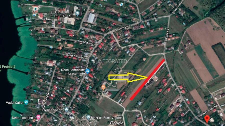 SNAGOV SAT - Teren- 2410m² - Toate utilitatile - Zona de Vile - 3