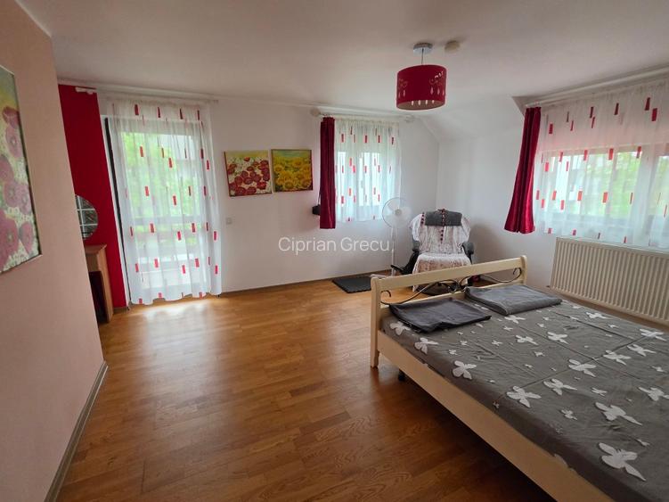 Casa de vanzare in Domnesti - teren 605 mp, garaj, pod open space - 9