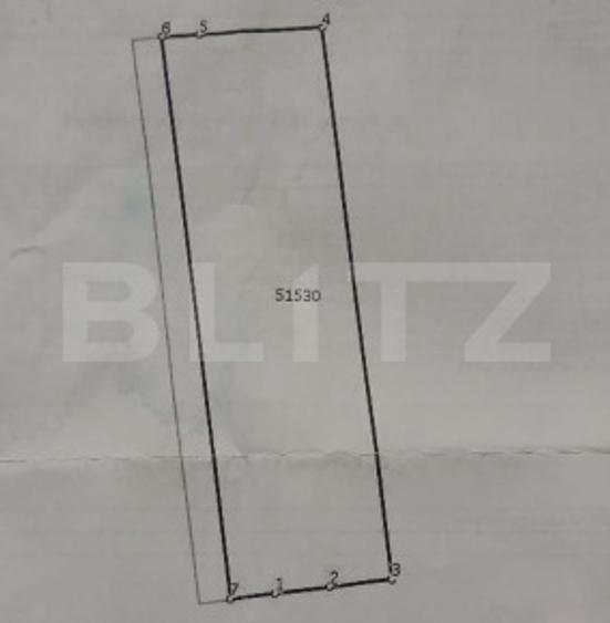 Teren intravilan de vânzare, 1020 mp, front 15 m, zona Poienița