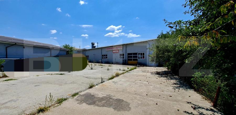 Propietate comercial-industriala, 970 mpc si 3150 mp teren cu deschidere dubla!