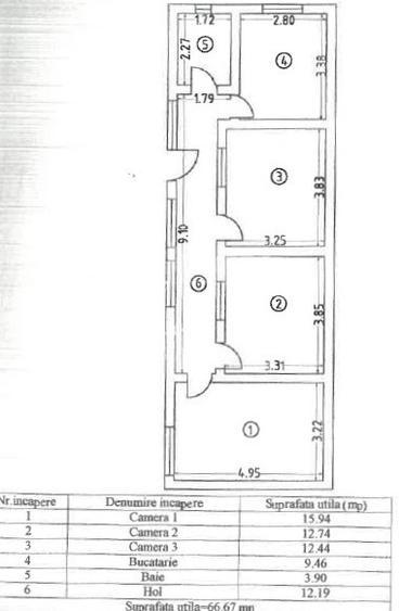 Casa 3 camere situata in Valul lui Traian, Str. Calea Dobrogei