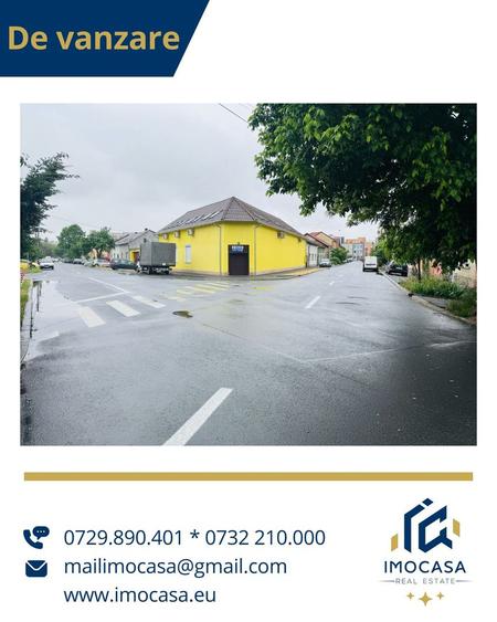 De inchiriat cladire comerciala potential P+M Gradiste Arad
