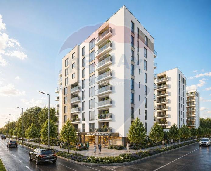 Apartament luminos si generos cu 3 camere Sisesti - Metrou Straulesti - 6