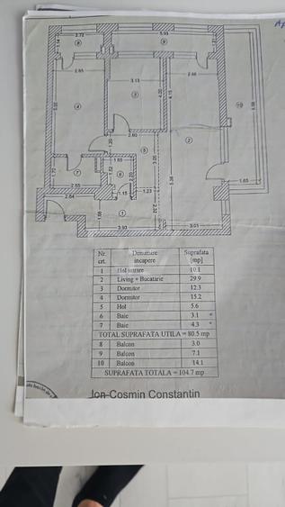 3 camere | Mobilat si utilat | Via Pipera