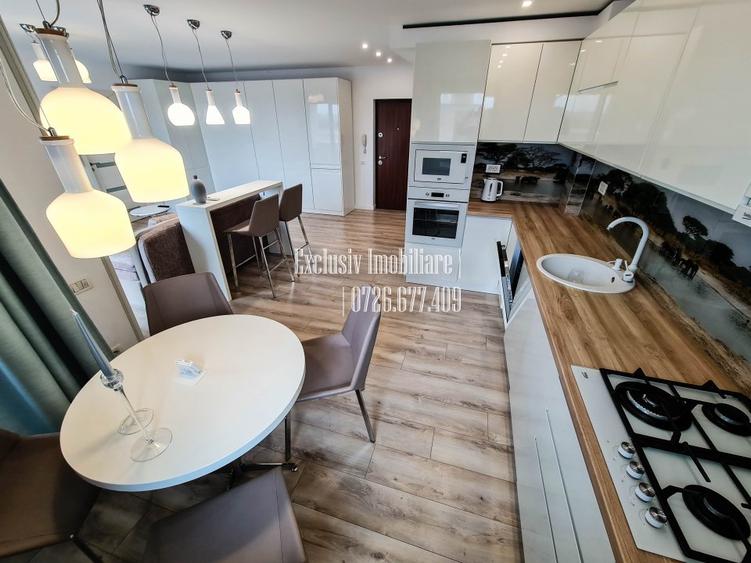 Vedere la Lac! Ap de LUX cu 2 Bai - Parcare Privata Acoperita - Termen Lung