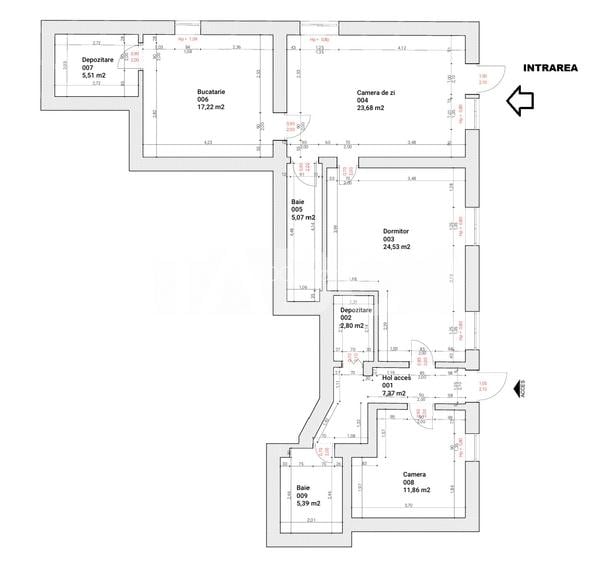 Constantin Noica - Apartament de vanzare 3 camere 2 bai gradina - 1