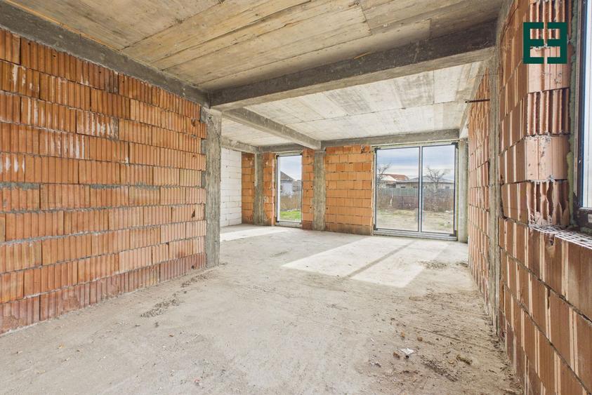 Casă nouă cu 4 camere și teren de 445 mp - Vladimirescu - Arad