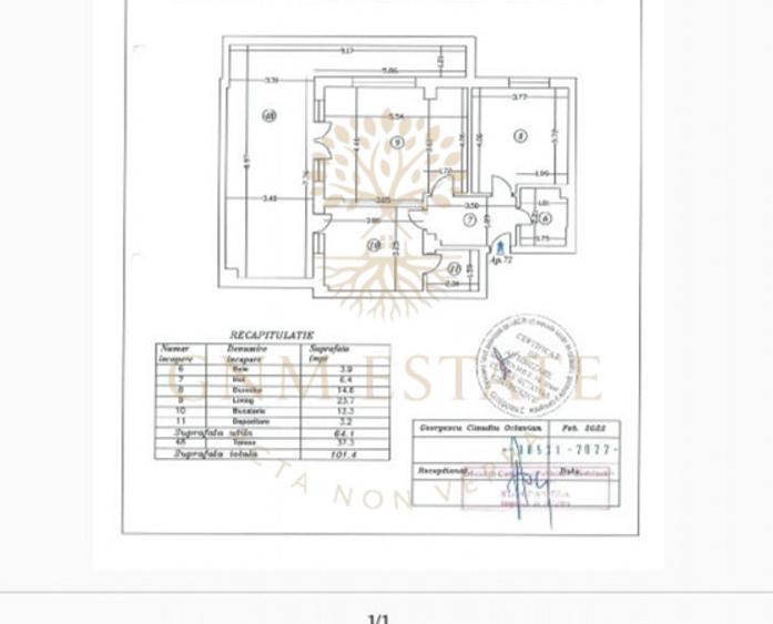 2 Camere + Terasa 101m.p. | Parcare | Zona Titan - High Class Residence