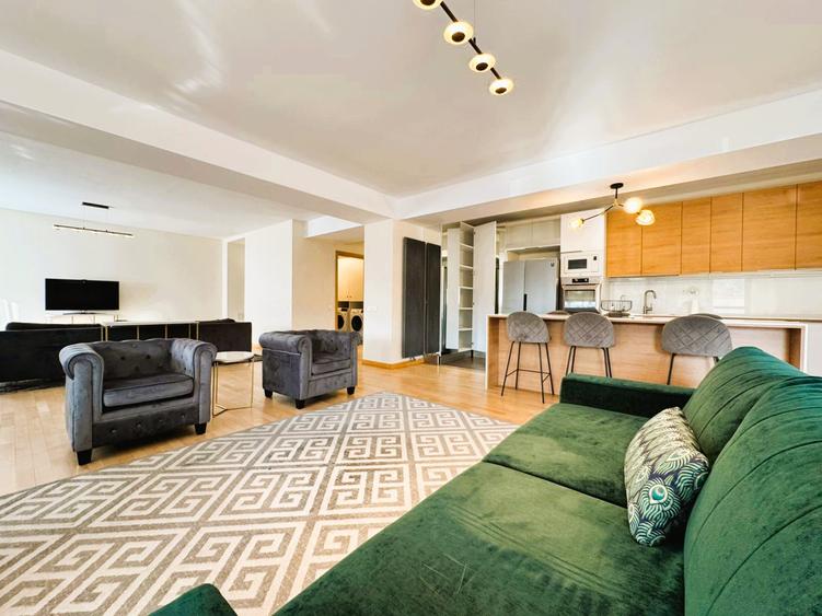 Inchiriere apartament 160 mp- 3 camere cu gradina zona Nordului Sat Francez