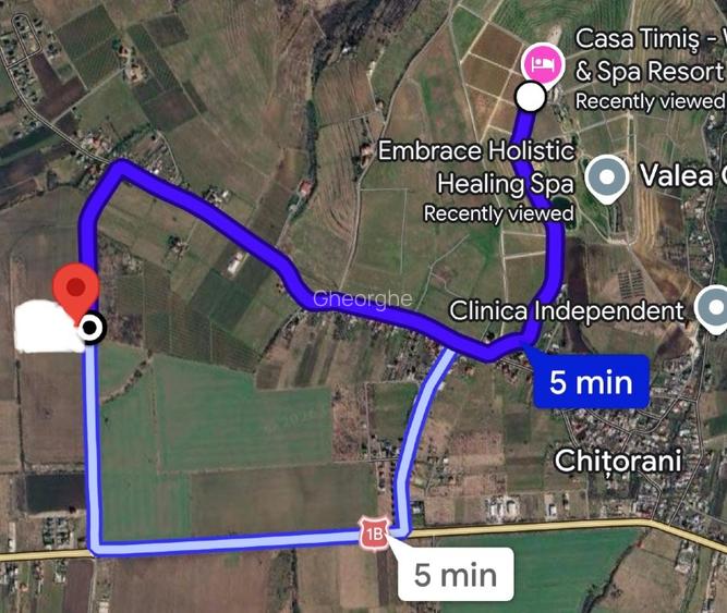 Teren Intravilan 1.73 Ha Bucov lângă Casa Timiș | Deschidere 70m la asfalt  - 2