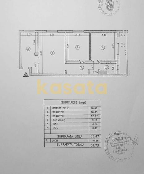 APARTAMENT 3 CAMERE | IANCULUI | METROU 50M | MOBILAT | RENOVAT