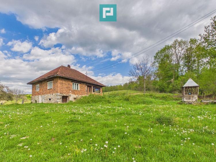 Casă cu teren de 17.681 mp, în loc. Hălmăgel, Arad