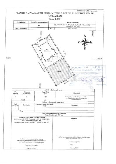 Lot pentru casa cu utilitati si asfat. Otopeni-ODAI. M6 la 500 m. Oferta iulie! - 3
