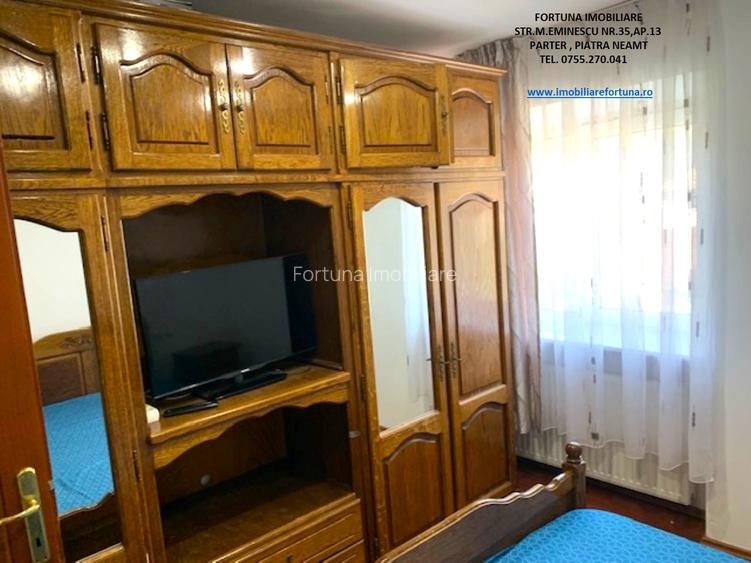 Apartament 2 camere, loc de parcare, zona Centrala-Inspectoratul Scolar- P.Nt. - 10