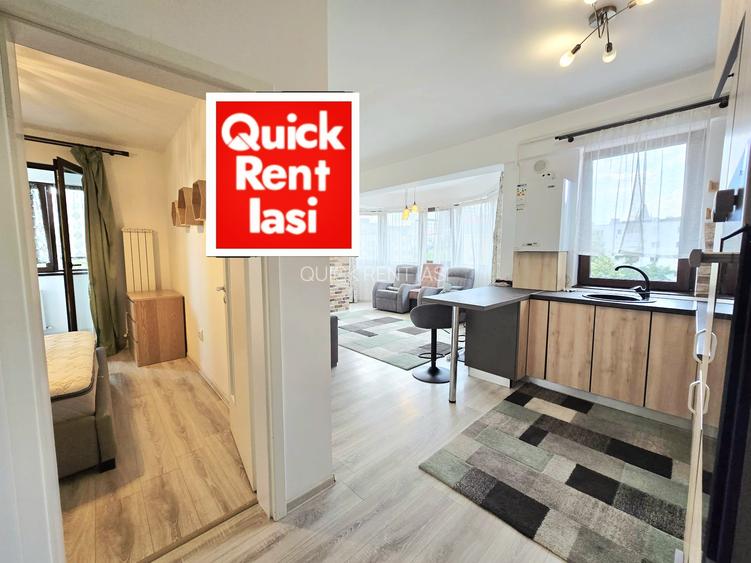Palas Mall Bloc Nou Modern Apartament 2Camere Open Space De Inchiriat - 13