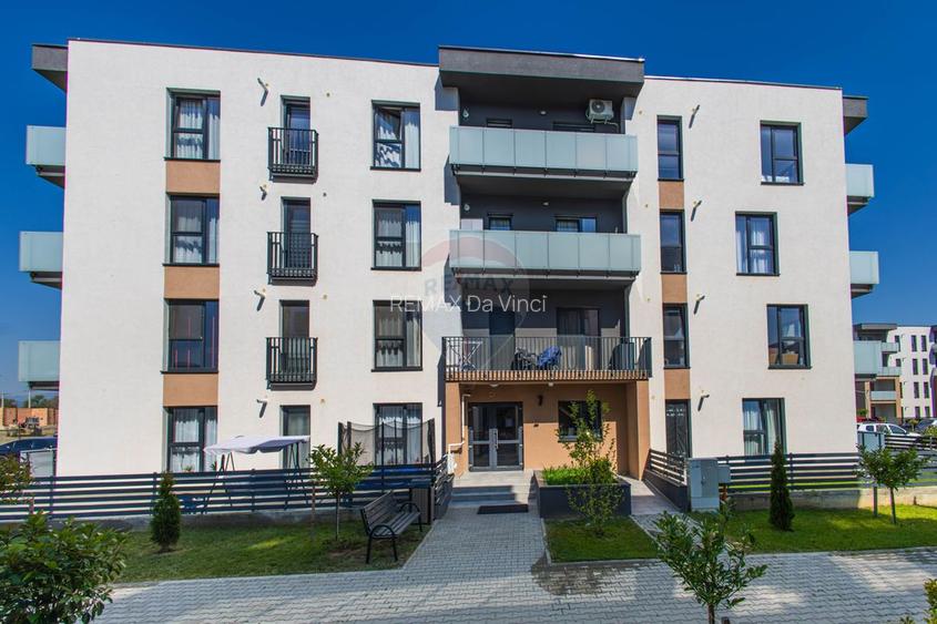 Apartament cu 2 camere cu gradina de vânzare - 31