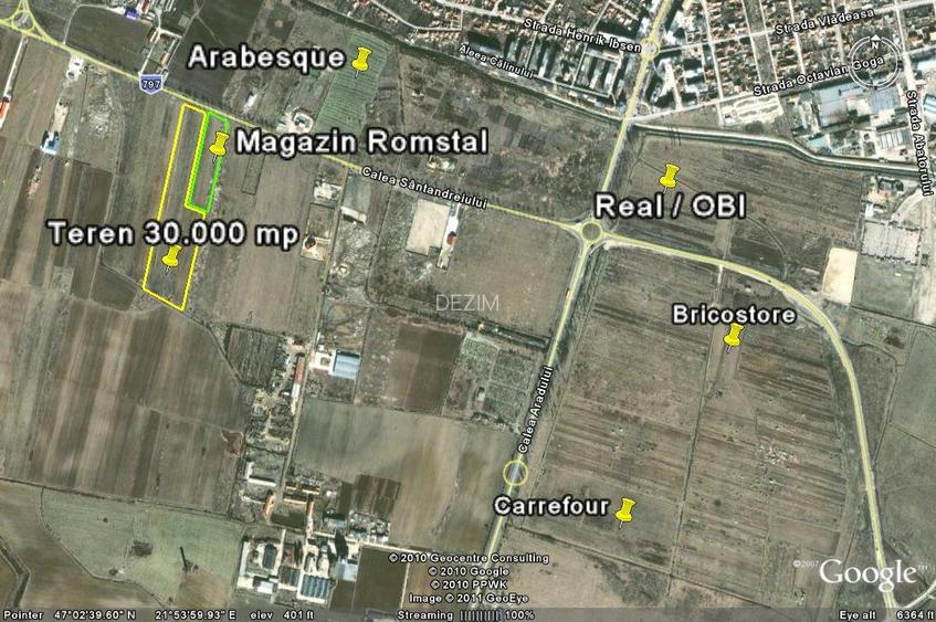 Oradea, Calea Santandrei, vand teren 30.000 mp - 5
