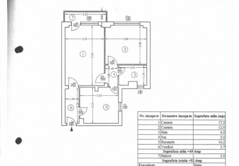 0% | Apartament 2 camere 53 mp, centrala proprie, la metrou Lujerului - 1