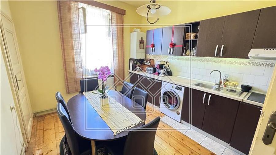 Ap. la vila in Sibiu - curte privata - 114 mp utili - Sub Arini