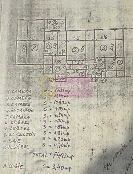Apartament 3 camere construit 1986 Preț Foarte Bun Colentina- M.Bacilă - 16