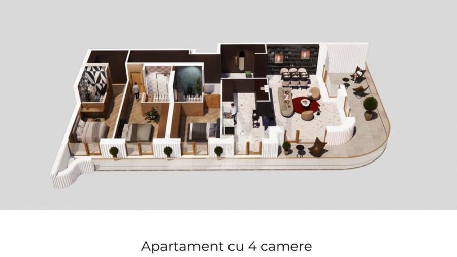 REA1021603 Pipera Luxury 3 Bedroom with Terrace