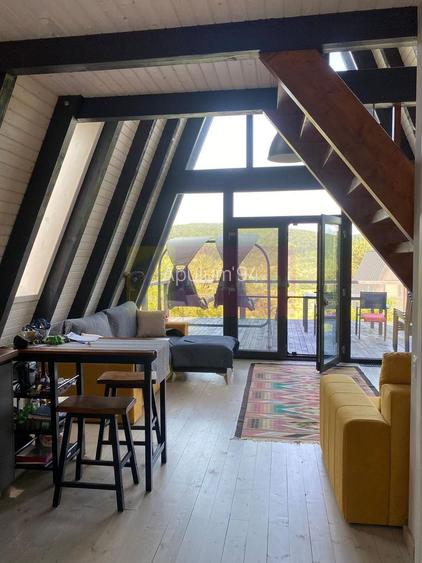 Cabane A frame + Teren 6000 mp |  Proprietate deosebita, NOU - 3