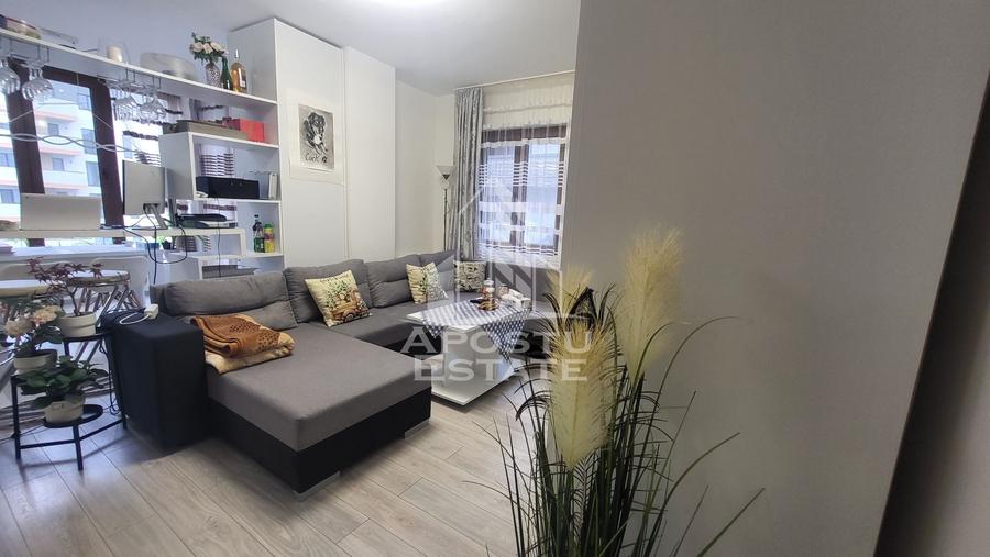 Apartament open space, cu 2 camere, bloc nou, Torontalului