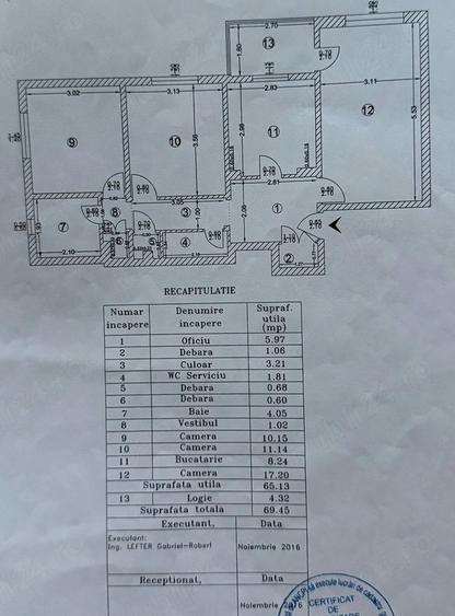 Eroii Revolutiei-Lalosu-Apartament de 3 camere-decomandat